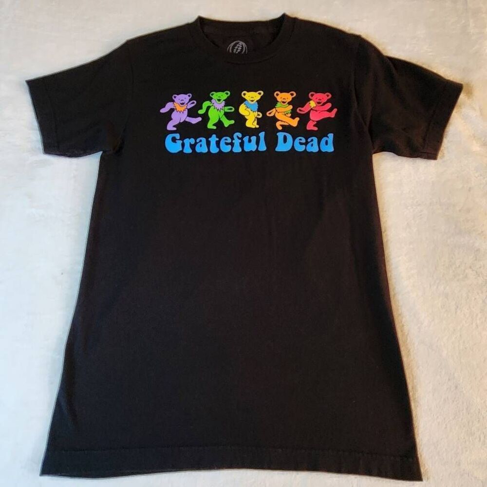 Grateful Dead Dancing Bears Graphic Tshirt Size Small